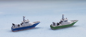 Custom cruiser Glückstadt III and Usedom (1 p.) GER 2019 Albatros ALK 250